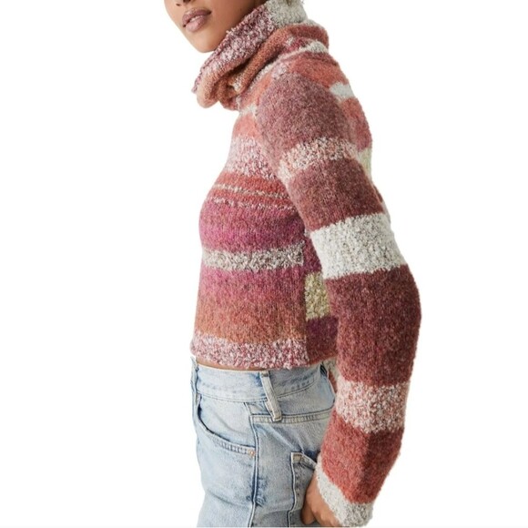 Free People My Girl Cozy Turtleneck Cowlneck Sweater - Picture 3 of 8